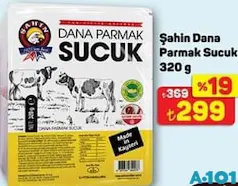 ŞAHİN DANA PARMAK SUCUK 320 G ŞAHİN DANA PARMAK SUCUK 320 G